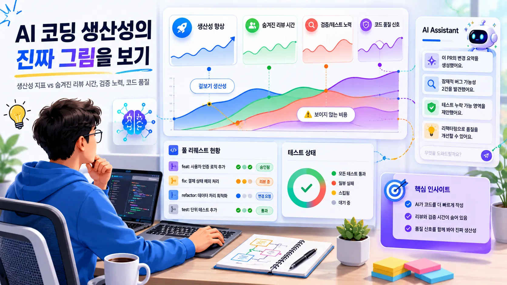 AI 코딩 성과 지표가 개발팀을 속이는 방식과 대안