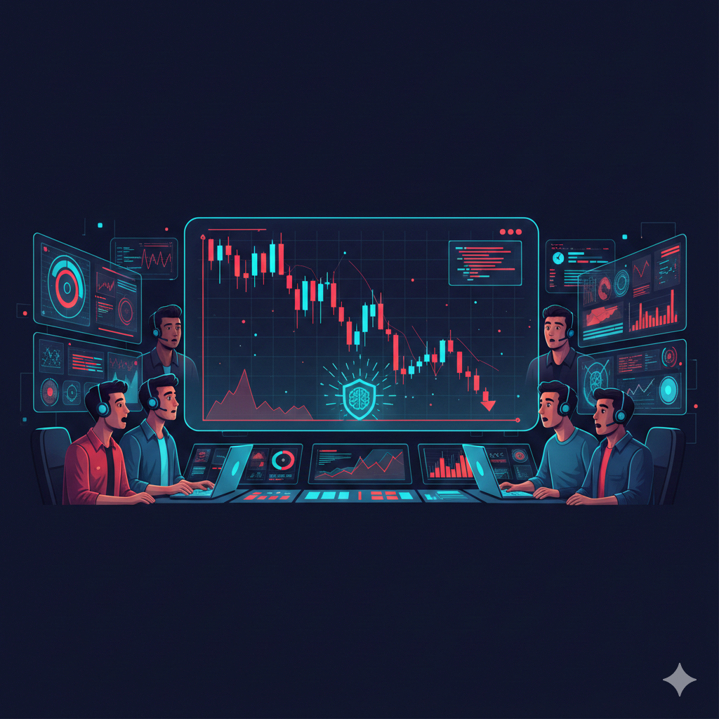 엔트로픽 발표 후 섹터 하락 흐름