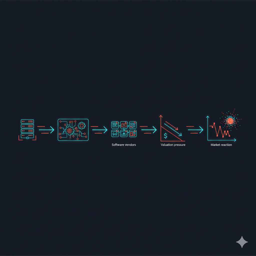 AI 투자 충격의 밸류 체인 지도