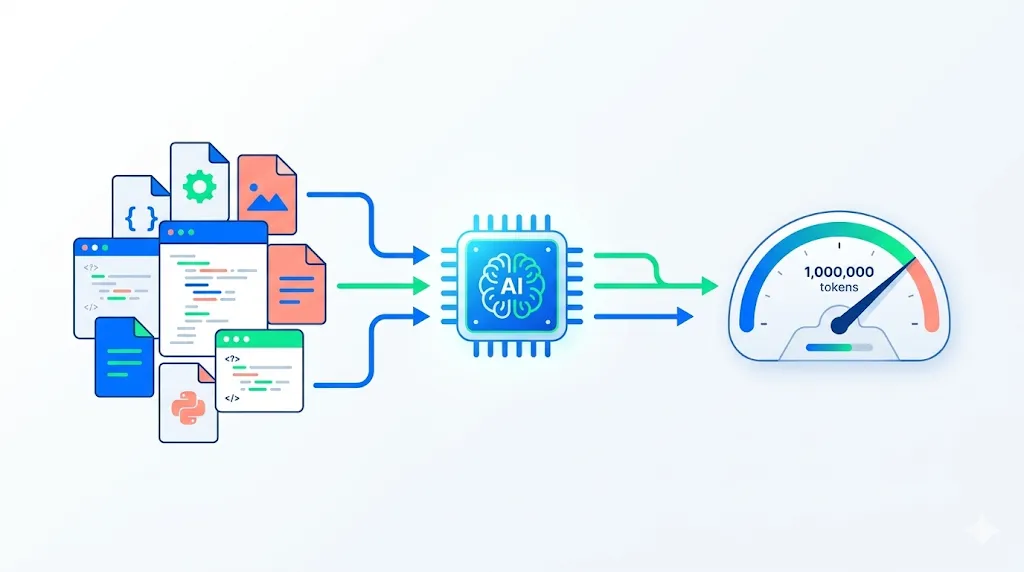 Claude 1M 컨텍스트 실제 활용 다이어그램