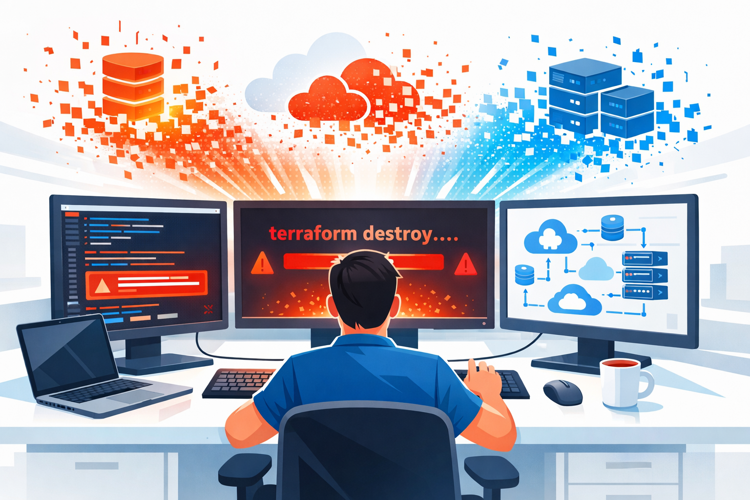 Claude Code가 2.5년치 프로덕션 데이터를 삭제했다 — AI 에이전트에 Terraform 맡기면 생기는 일