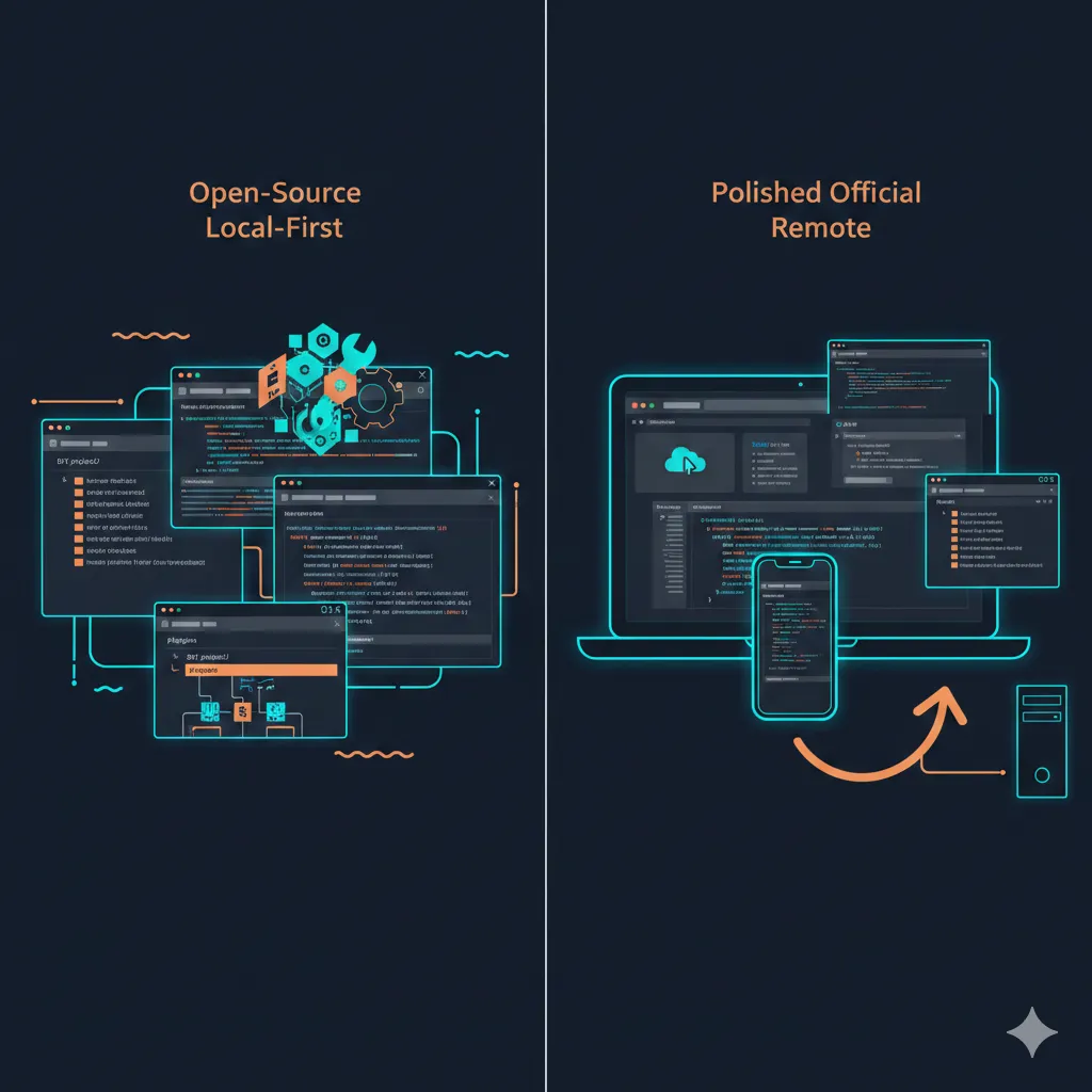 클로드 코드 원격제어 OpenClaw와 같은데 뭐가 다를까