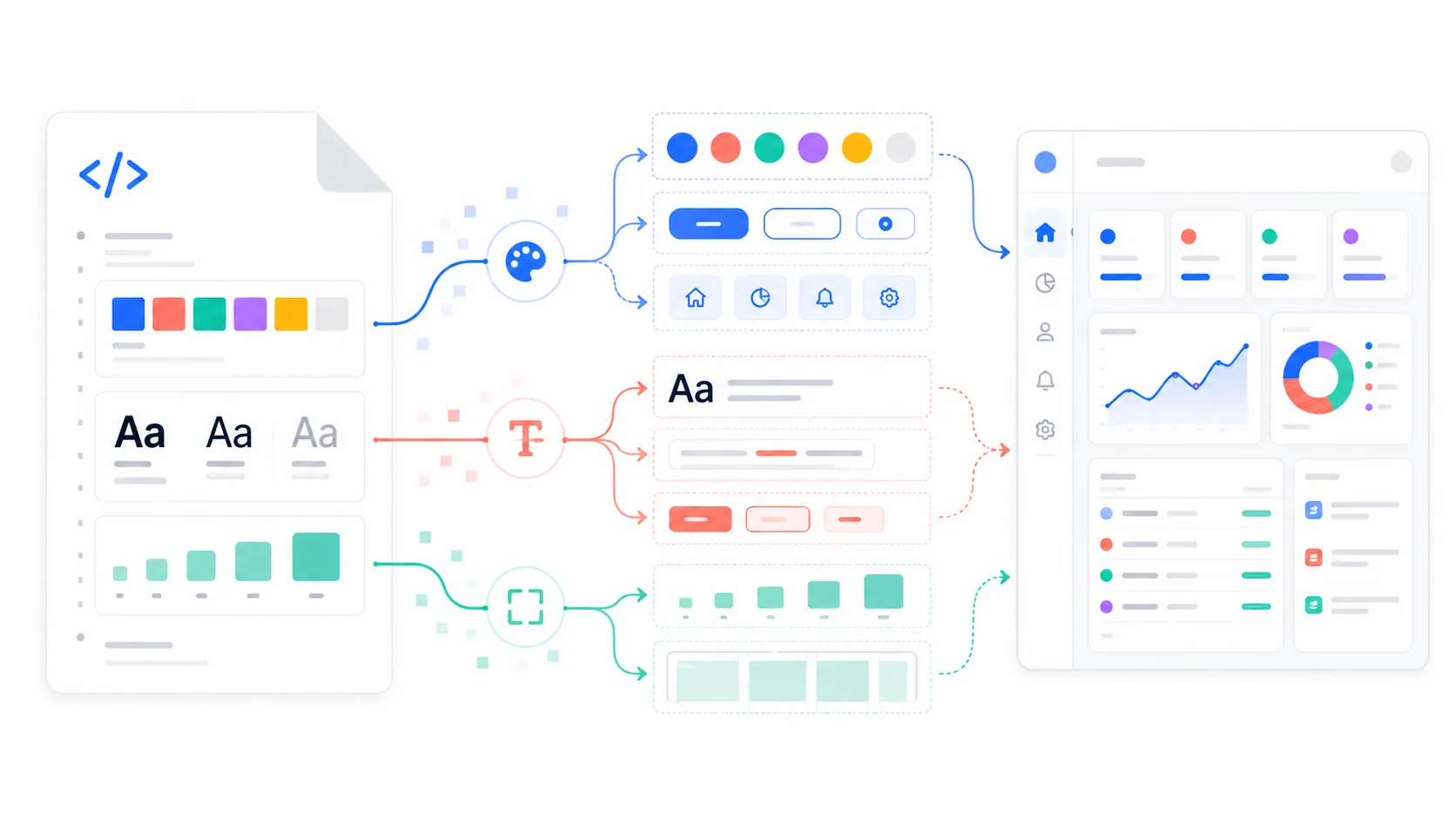 구글 DESIGN md 토큰 구조 장면