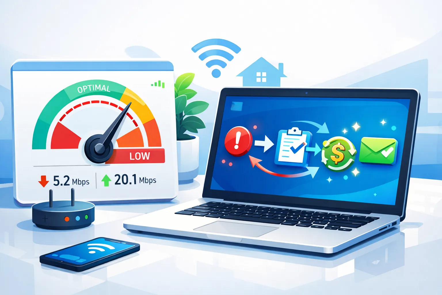 KT가 속도를 못 지키면 자동 환급받는 방법