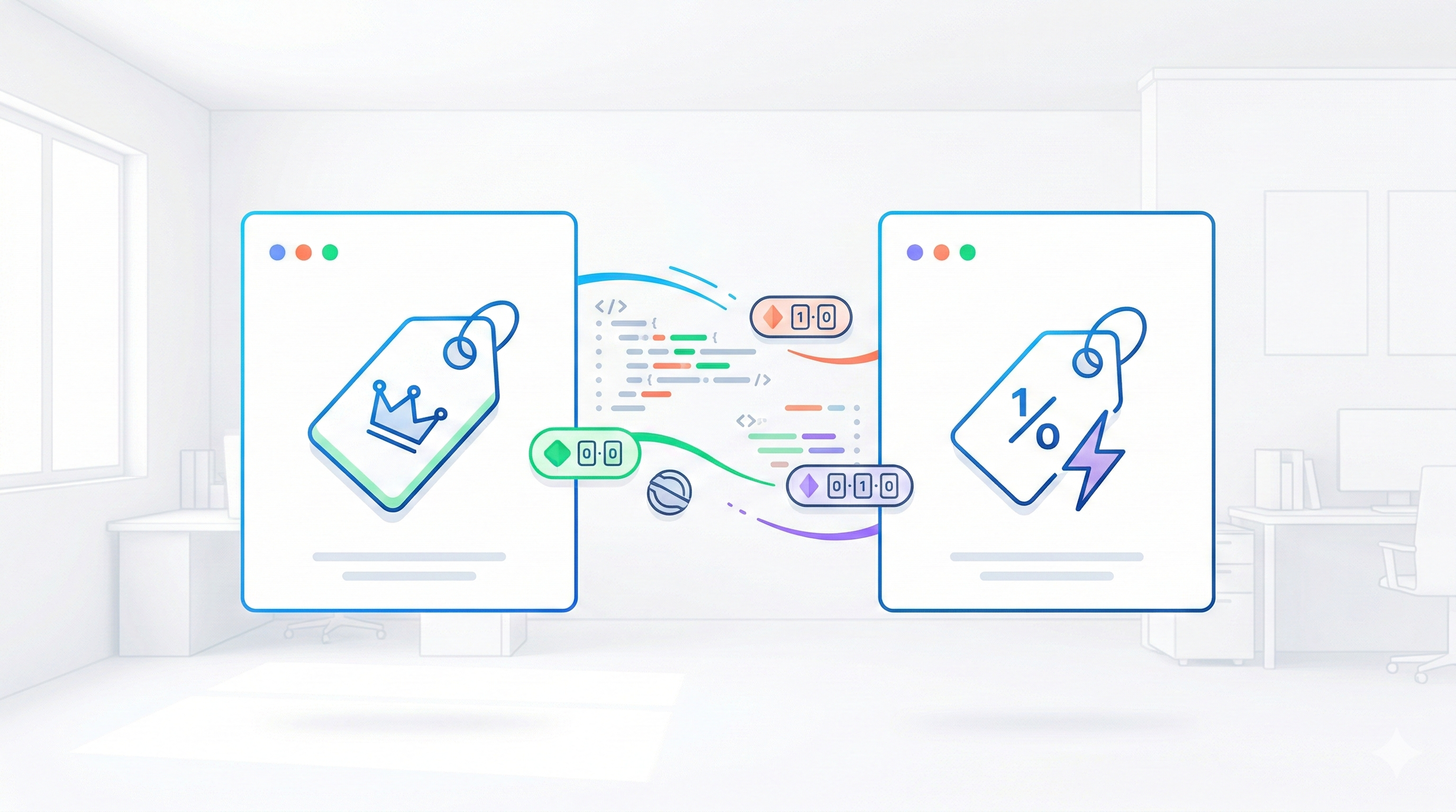 오픈소스 AI 모델 API 비용 구조와 MiniMax M2.5 추론 아키텍처 비교 일러스트