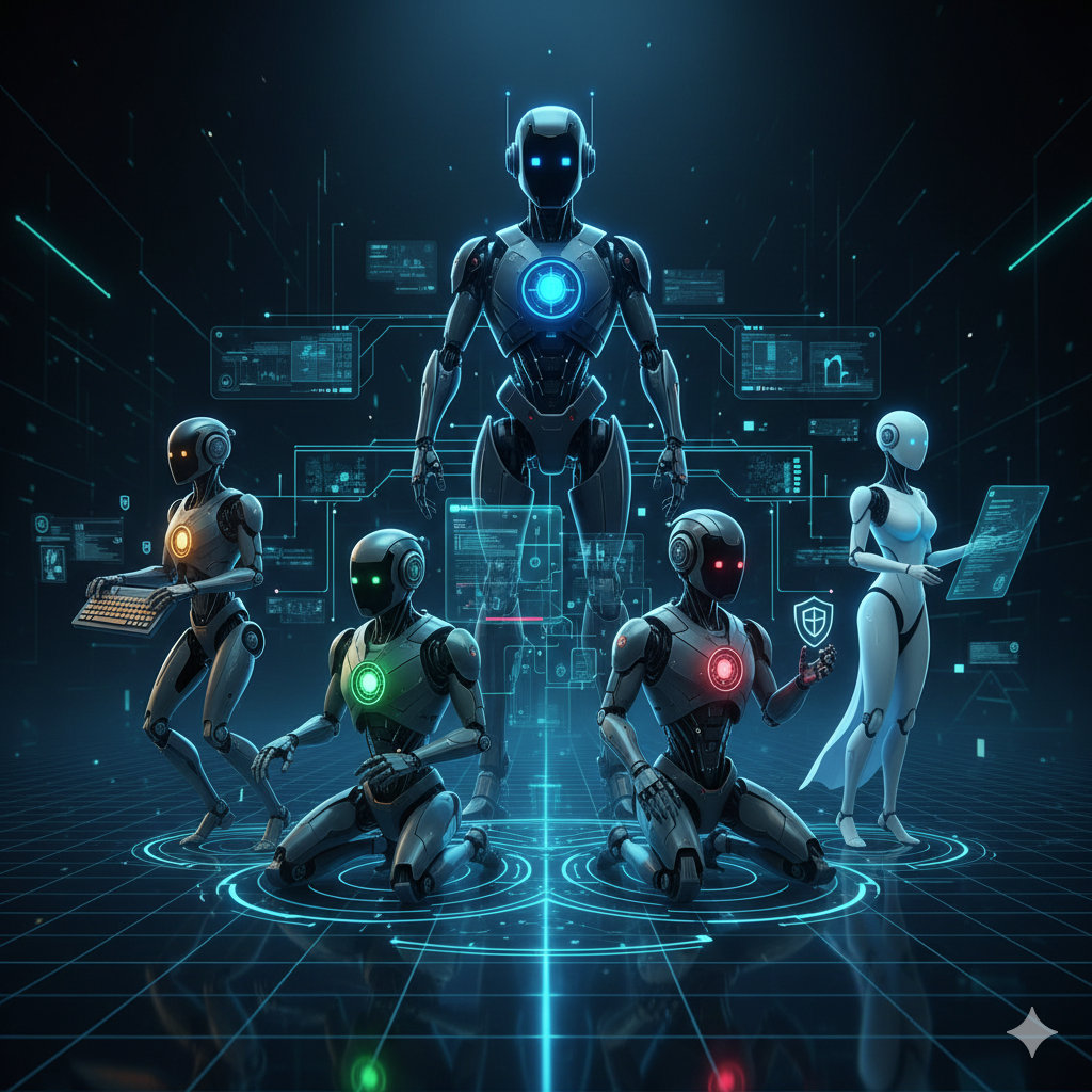 멀티 에이전트 오케스트레이션 대표 이미지