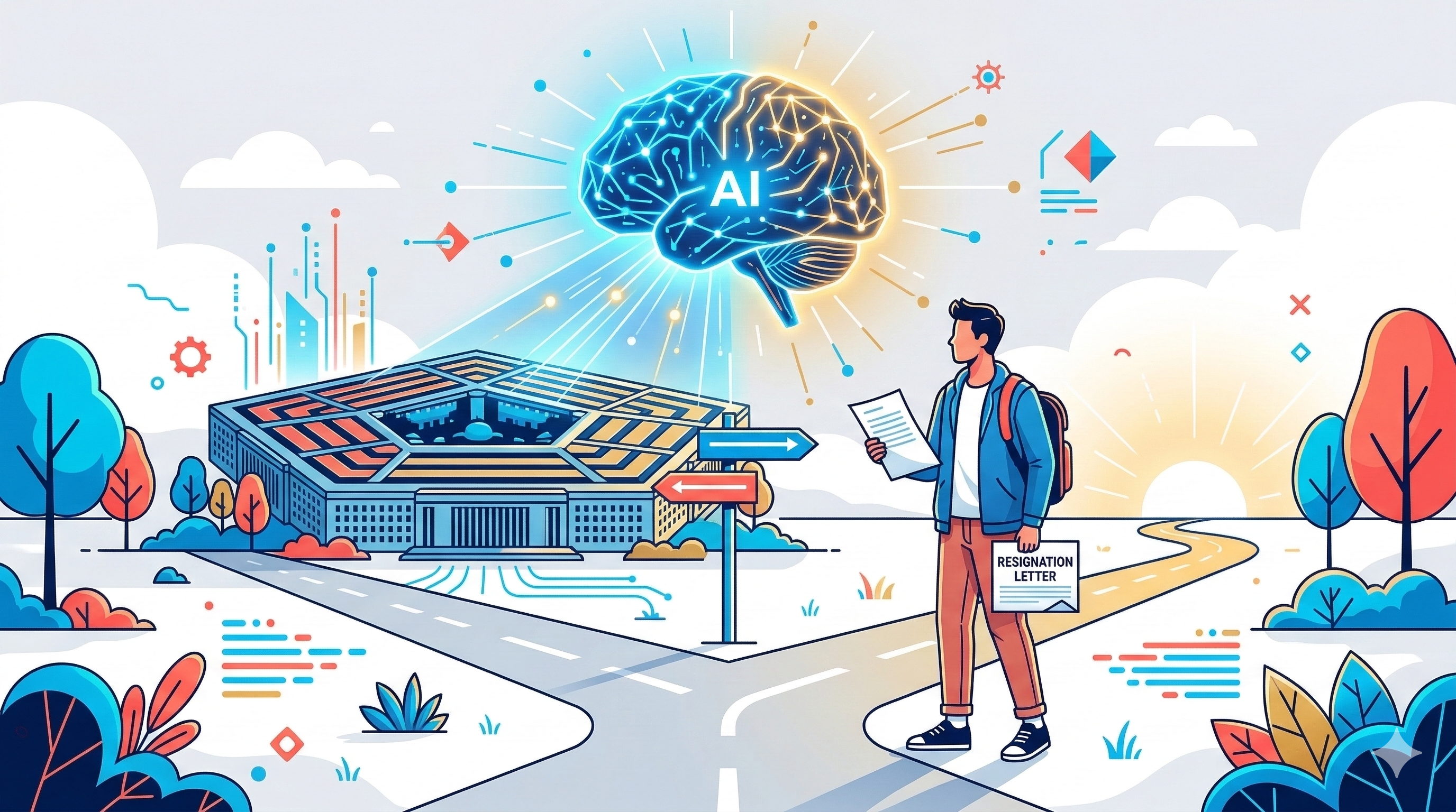 OpenAI가 미 국방부에 AI를 팔았다 - 직원이 사직서를 던진 충격 실화