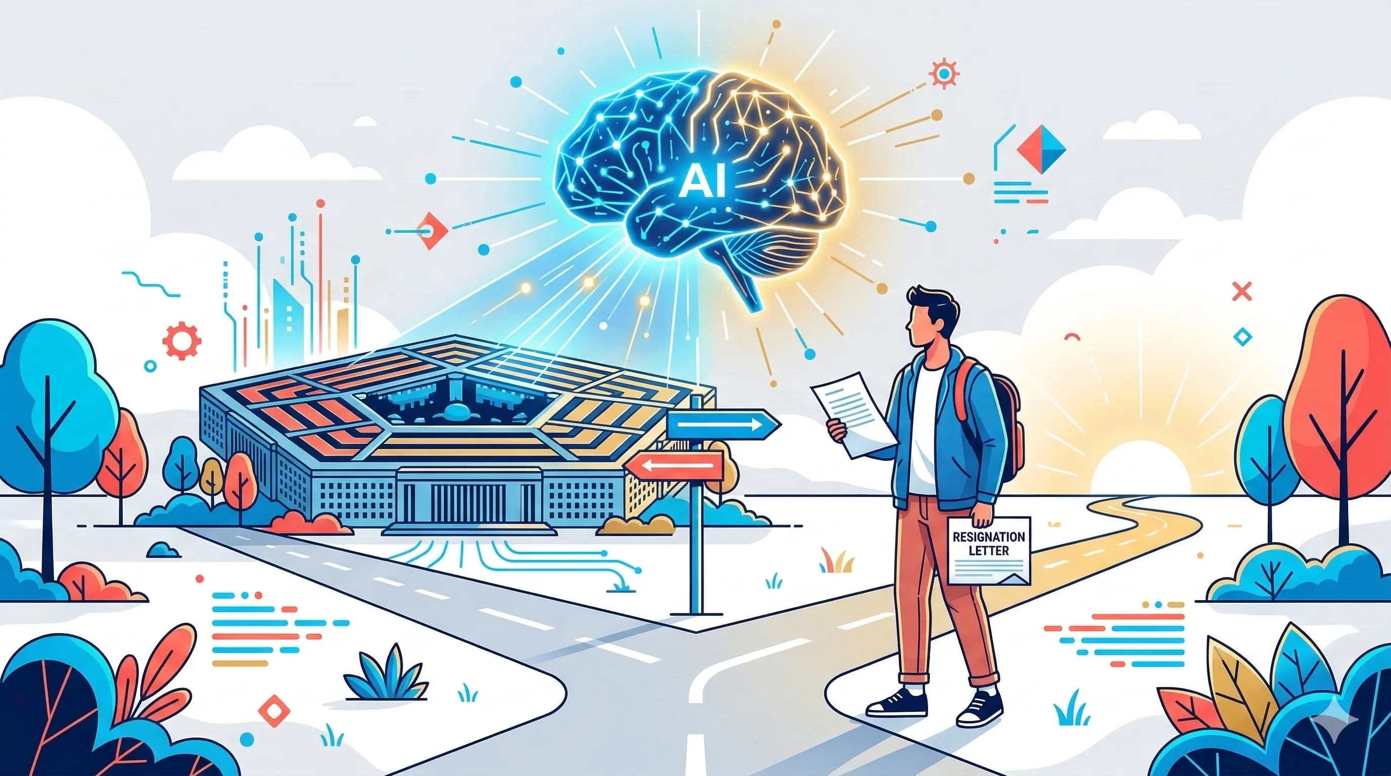 OpenAI가 미 국방부에 AI를 팔았다 - 직원이 사직서를 던진 충격 실화