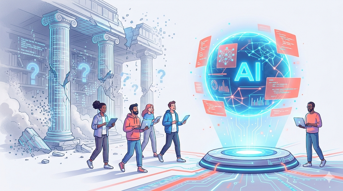 Stack Overflow는 이미 죽었다 - 질문 78% 증발, 개발자들이 떠난 충격적 이유